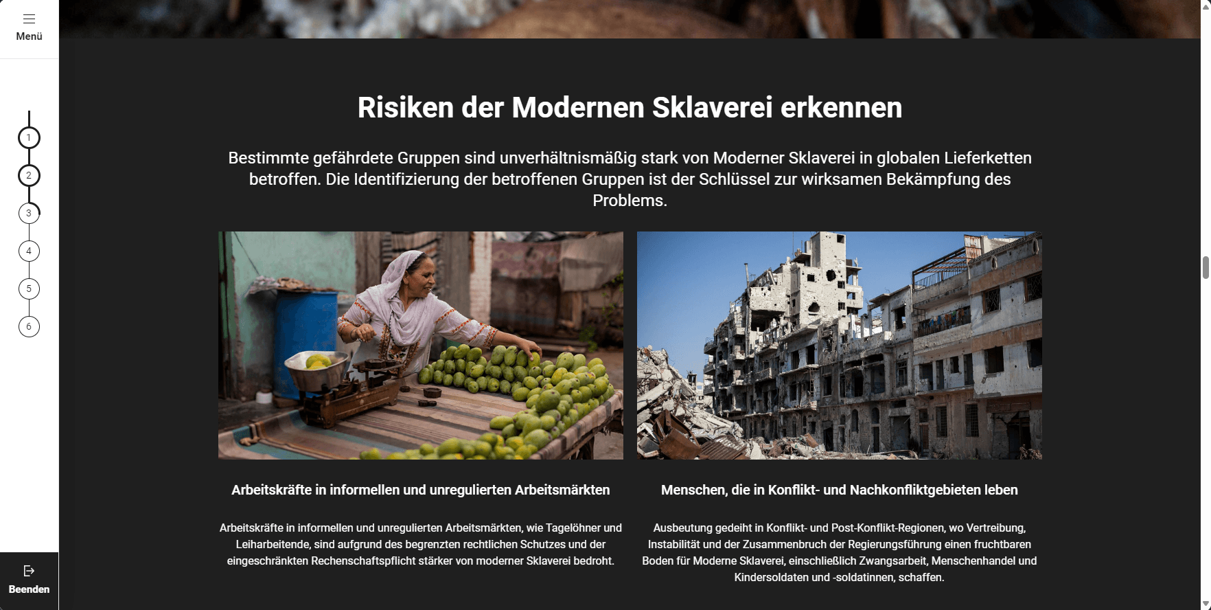 Moderne Sklaverei...